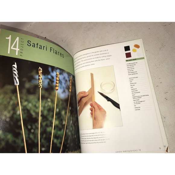 Step by Step Crafts Candle Making by Cheryl Owen Book - Picture 16 of 16